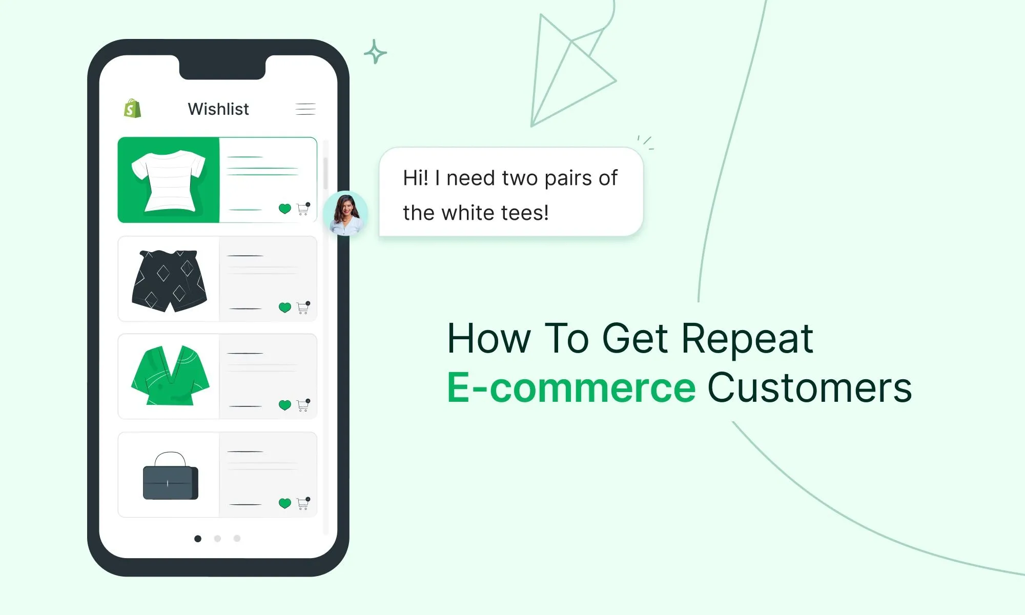 Get Repeat Ecommerce customers